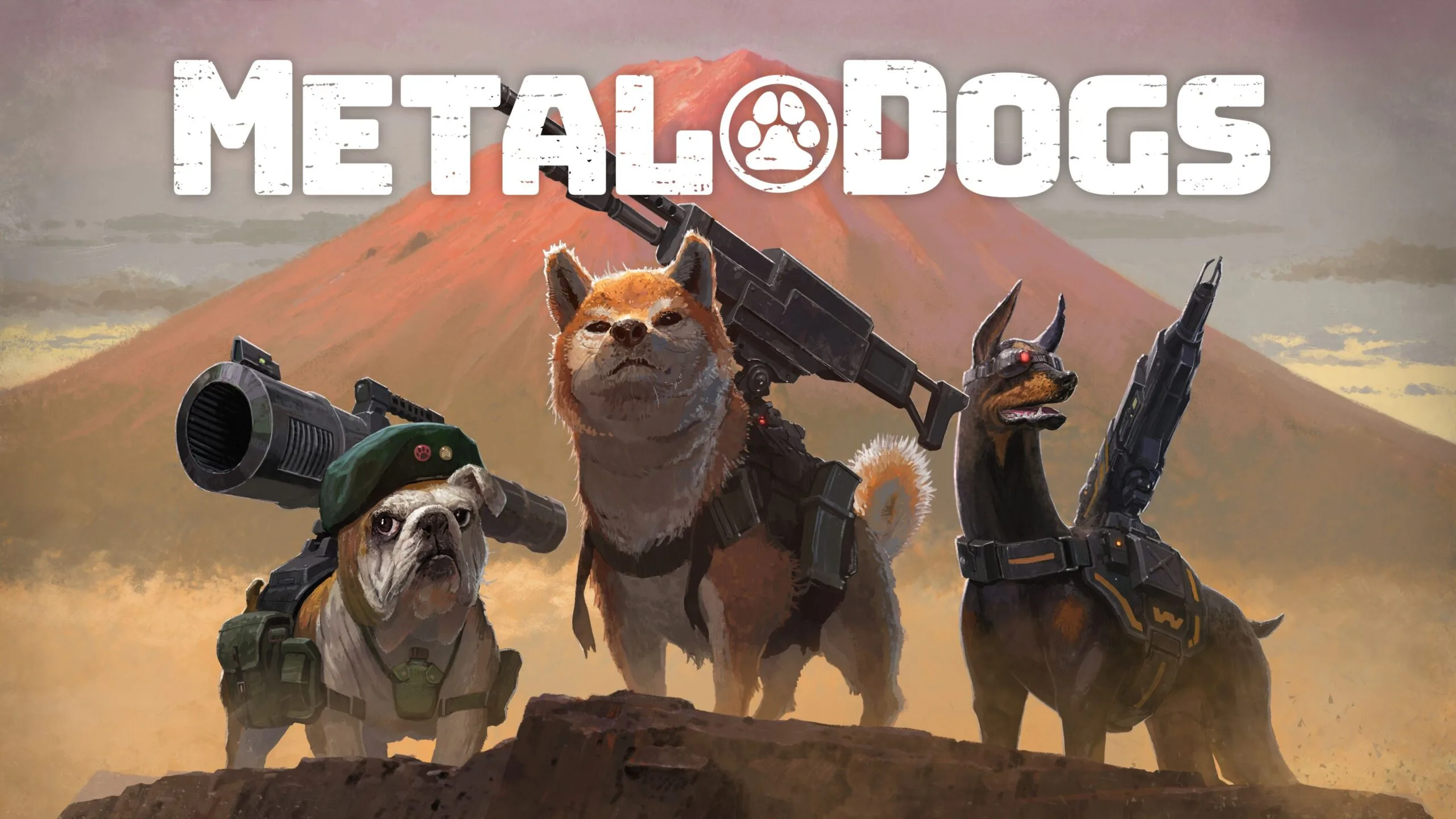 METAL DOGS title screen